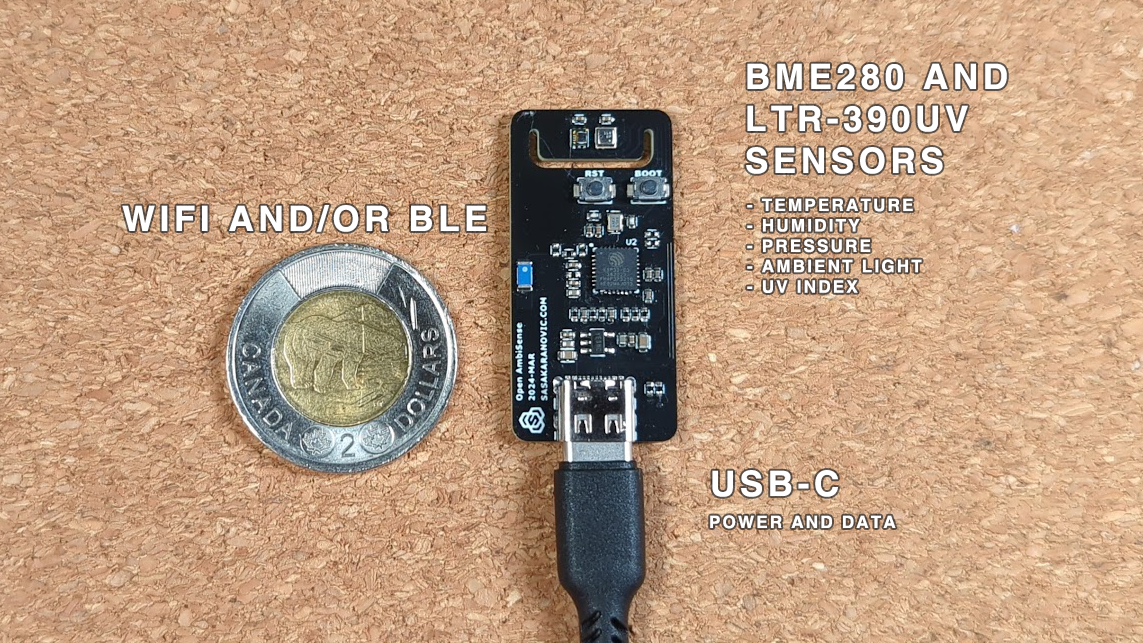 OpenSENSE - Smart Home Ambient Sensor